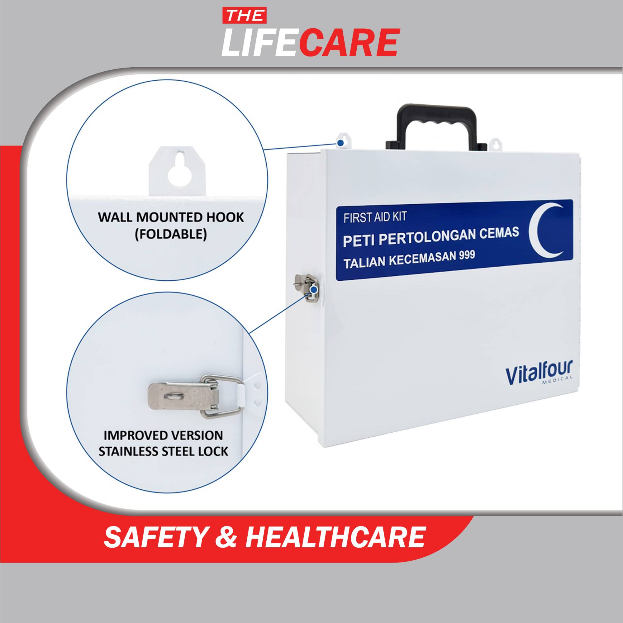 DOSH First Aid Kit BOX A for 11 50 Person First Aid Kit Supplier